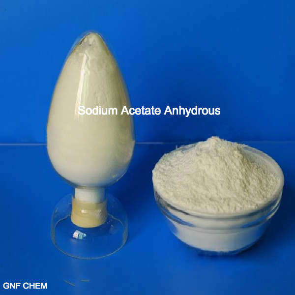 عامل سماكة المضافات الغذائية خلات الصوديوم (اللامائية) CAS 4075-81-4
