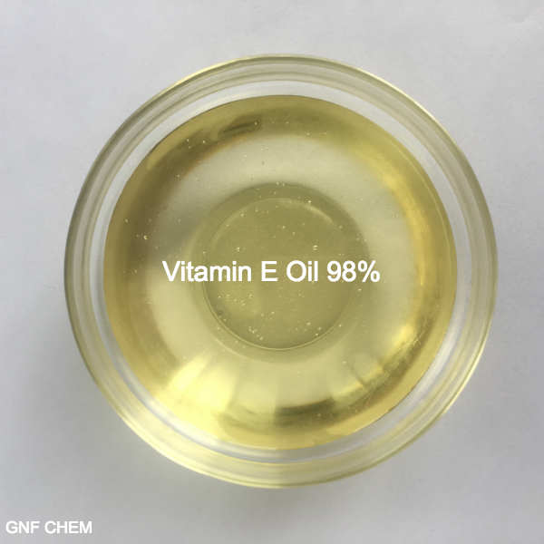 زيت فيتامين E عالي الألياف الغذائية المضافة إلى درجة زيت فيتامين E 98٪ CAS 7695-91-2