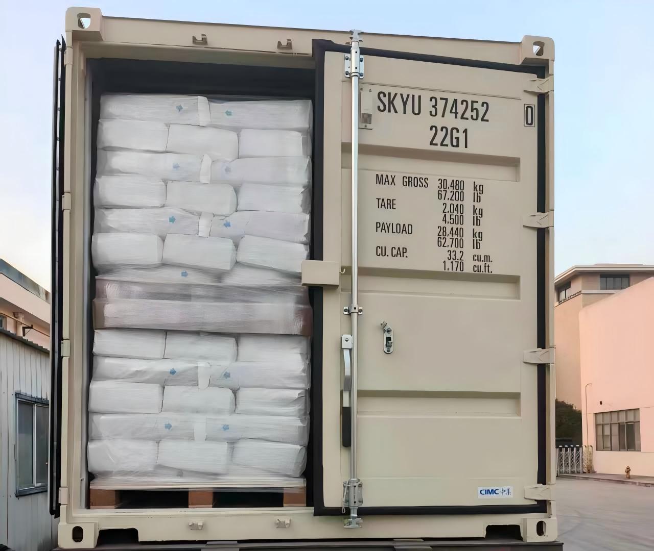 GNF Factory · Food Additives Shipped to Europe Successfully